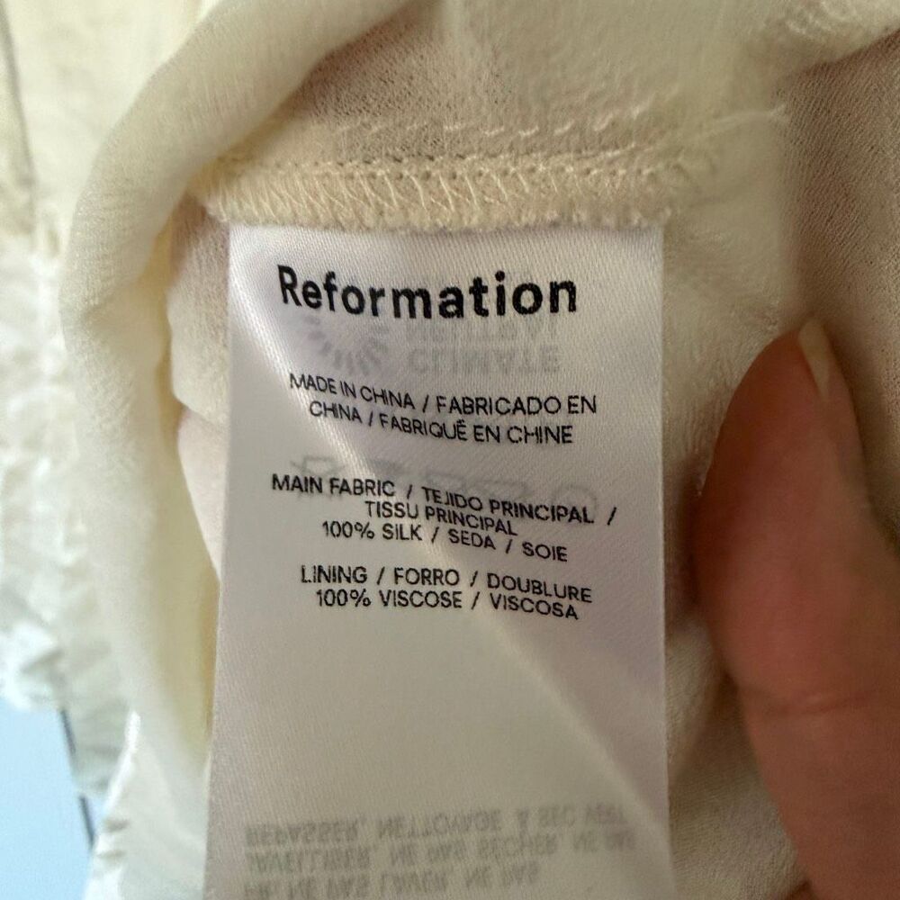 Reformation Belva silk dress - Picture 6 of 10